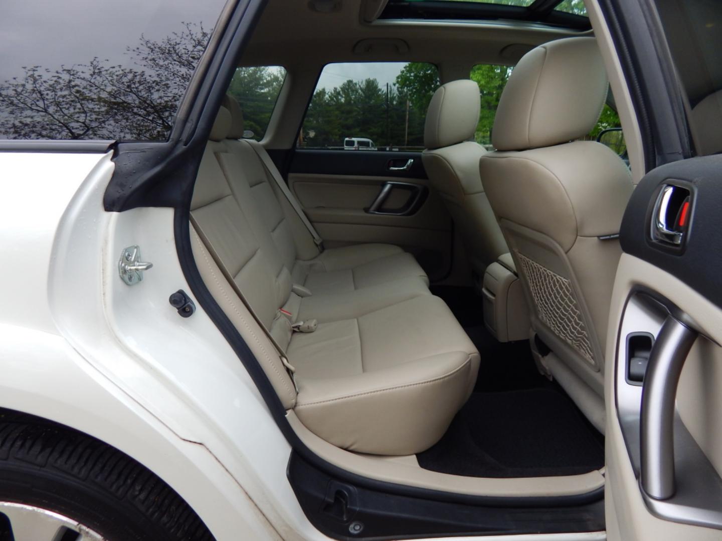 2009 White /Beige leather Subaru Outback 2.5i Limited (4S4BP66C897) with an 2.5L H4 SOHC 16V engine, 4-Speed Automatic Overdrive transmission, located at 6528 Lower York Road, New Hope, PA, 18938, (215) 862-9555, 40.358707, -74.977882 - Here we have a beautiful, ONE OWNER, Subaru Outback Limited with a 2.5L 4 cylinder engine putting power to all four wheels via an automatic transmission. Options include: beige leather, wood trim, heated front seats, power front seats, AM/FM/CD/AUX radio, sunroof, dual climate controls, power window - Photo#17